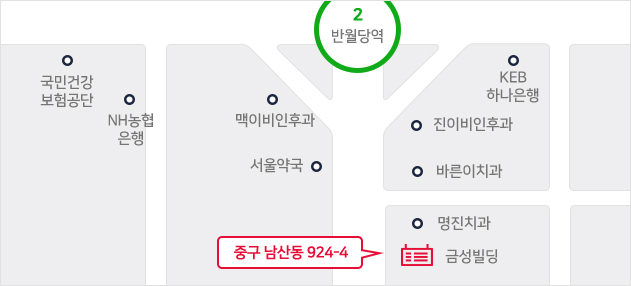 금성빌딩 약도